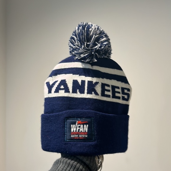 NY Yankee Stadium PomPom Beanie Hat - Picture 5 of 13